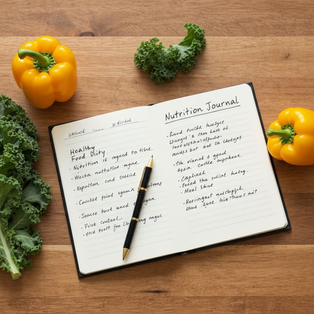 Essensplanung mit Notizen